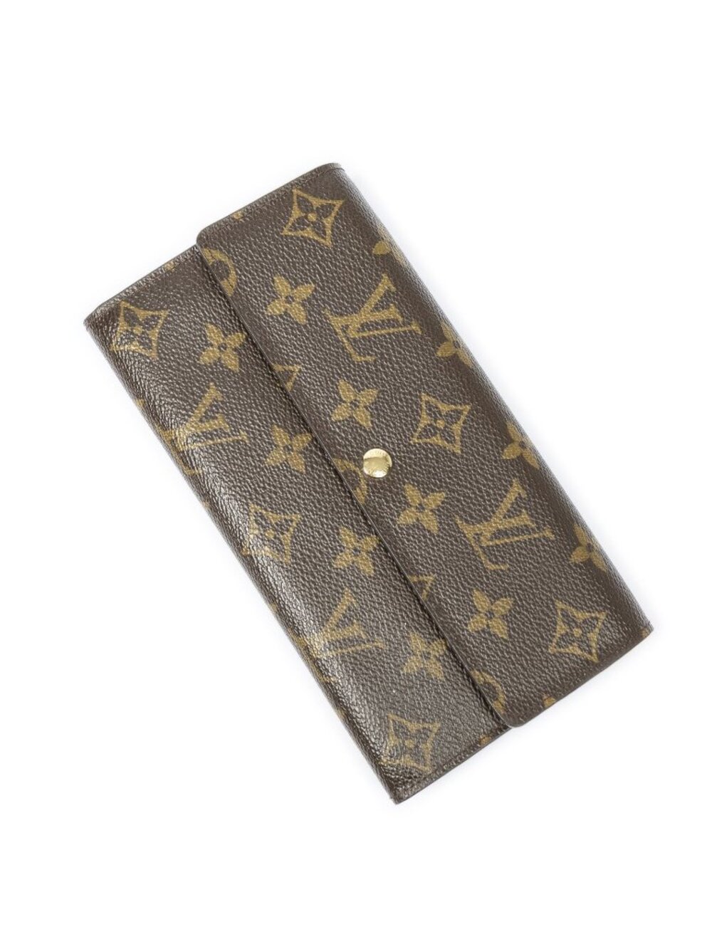 Louis Vuitton Sarah Brown Monogram Canvas Wallet